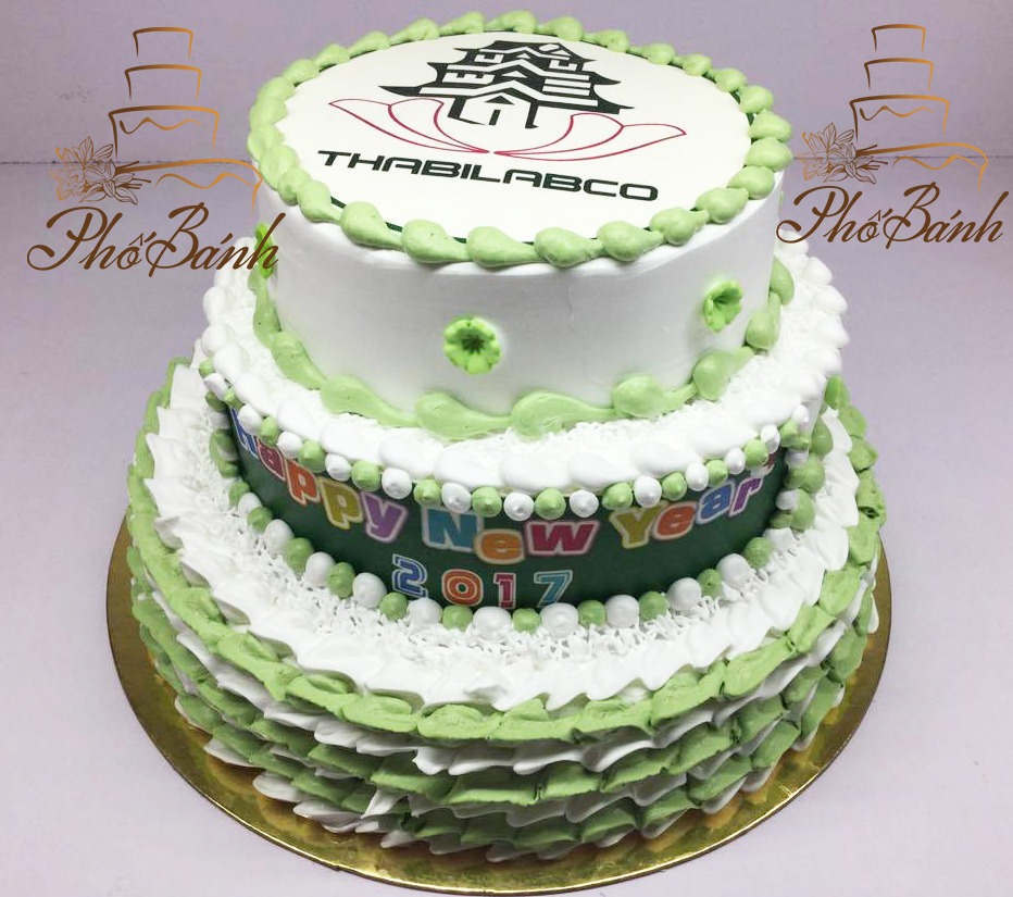 Mẫu TR037: bánh sinh nhật nhiều tầng