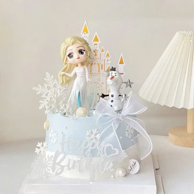 Bánh kem sinh nhật công chúa elsa